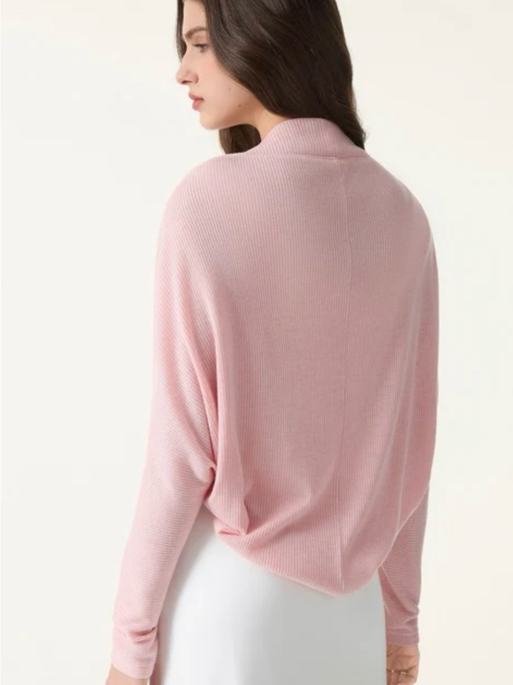 OGL COZY SHRUG IN A MUTED PINK NWT